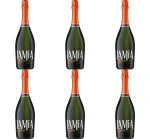 'Prosecco DOC LAMIA wino musujące białe, wytrawne 0,75l 11 % X6