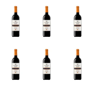 Wino gronowe, czerwone, wytrawne Real Compania De Vinos Tempranillo 750 ml X6