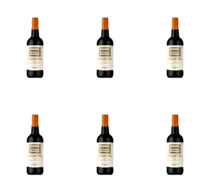 Porto Tawny Ponte Portugal Wino Czerwone Słodkie 750 ml, 19% alkoholu X6