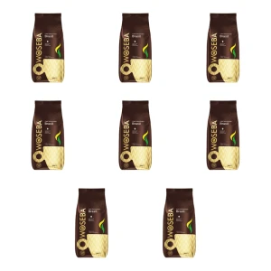 WOSEBA Cafe Brasil Kawa palona ziarnista 1000g X8