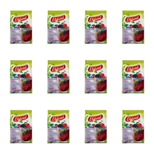 Ekland Napój herbaciany instant o smaku owoców leśnych 300 g X12