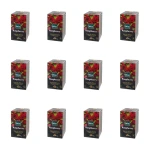 Dilmah Raspberry Flavoured Ceylon Black Tea 20x2 g X12