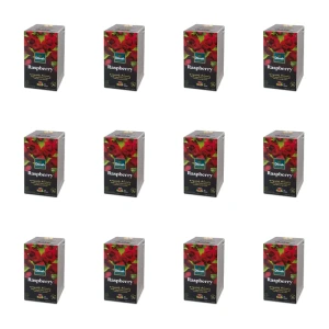 Dilmah Raspberry Flavoured Ceylon Black Tea 20x2 g X12