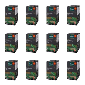 Dilmah Gourmet Earl Grey Tea Czarna Herbata z Olejkiem Bargamoty 25 Torebek X12
