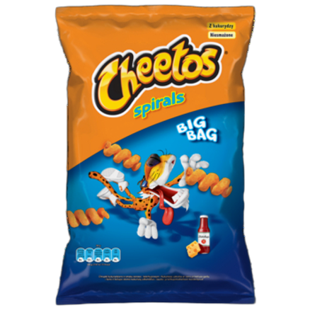 Chrupki Cheetos Spirals 80 g Chrupki Cheetos Spirals 80g
