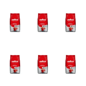 Lavazza Qualità Rossa kawa ziarnista 1000g X6