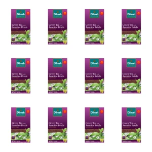 Dilmah Green Tea with Jasmine Petals 20x1,5 g X12