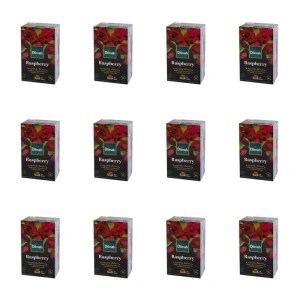 Dilmah Raspberry Flavoured Black Tea 20x1,5 g X12