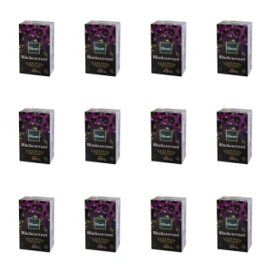 Dilmah Blackcurrant Flavoured Black Tea 20x1,5 g X12