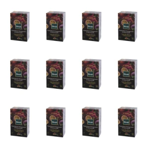 Dilmah Passion Fruit Pomegranate & Honeysuckle Flavoured Black Tea 20x1,5 g X12