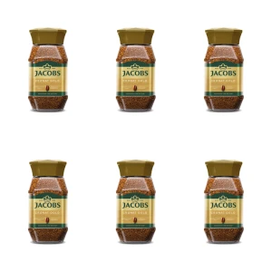 Jacobs Cronat Gold Kawa rozpuszczalna 200 g X6