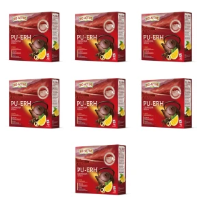 Big-Active - Pu-Erh - Herbata czerwona o smaku cytrynowym (40tb x1,8g) X7