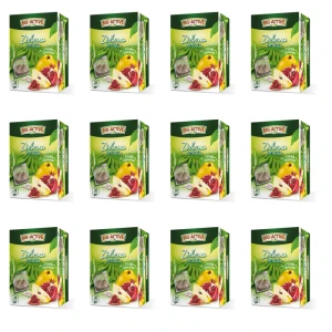 Big-Active - Herbata zielona z pigwą i granatem (20tb x 1,7g) X12