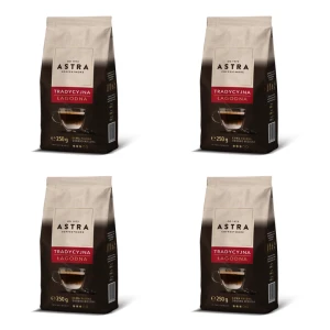 ASTRA kawa mielona 250g X4
