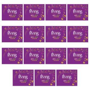 Irving Kolekcja 6 herbat białych i zielonych 30 torebek 45 g (30x1,5g) X15