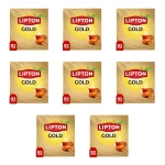 LIPTON Gold herbata czarna (92 torebki) X8