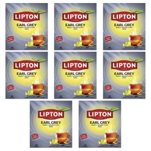 Lipton Earl Grey classic - herbata czarna (92 torebki) X8