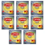 Lipton Earl Grey Lemon herbata czarna (92 torebki) X8