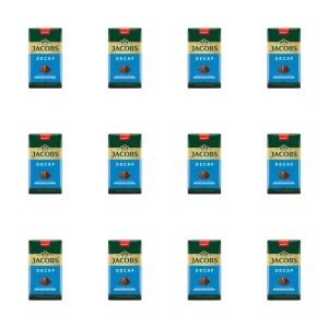 Jacobs Kronung Decaff Kawa bezkofeinowa mielona 250 g X12