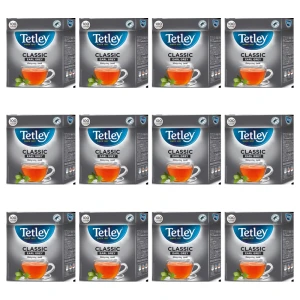 Herbata Tetley Classic Earl Grey 100 torebek x 1,5g X12