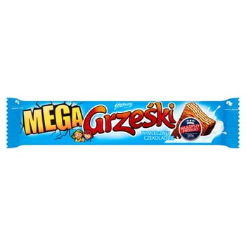Grześki Mega Wafel z kremem kakaowym w mlecznej czekoladzie 48 g GRZESKI_Grzeski_Mega_Wafel_przekladany_kremem_kakaowym_w_mlecznej_czekoladzie_48g_67701573_0_350_350.jpg
