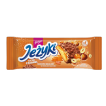 Jeżyki Orzech i Słony Karmel herbatniki w czekoladzie mlecznej 140 g