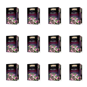 Big-Active herbata czarna Earl Grey i płatki róży (20 torebek x 2g) 20g X12