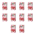 Herbapol herbatka owocowa malina z kwiatem róży (20 torebek x 2,3g) 46g X10