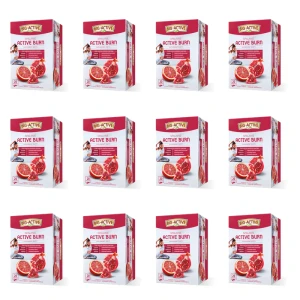 Big-Active - Active Burn (suplement diety), (20torebek x 2g) 40g X12