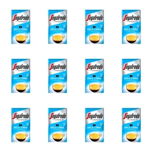 Segafredo Zanetti Deca Crem kawa mielona bezkofeinowa 250 g X12