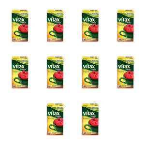 Herbata Vitax Family Malina 24 torebki x 2g X10
