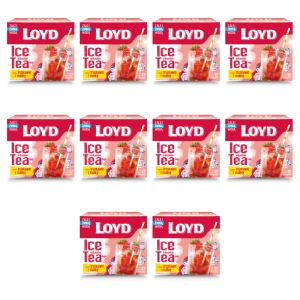 Loyd Ice Tea o smaku truskawki i maliny 2,5GX12 X10