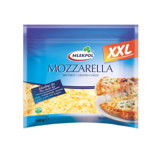 Mozzarella tarta Mlekpol 500 g Mozzarella tarta Mlekpol 500g