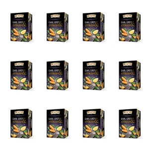 Big-Active Herbata Czarna Earl Grey o smaku bergamotki i cytrusów, aromatyzowana 20 torebek x 2g (40g) X12