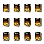 Big-Active Herbata Czarna Aromatyzowana o Smaku Mango i Cytryny. 20 torebek x 2g X12