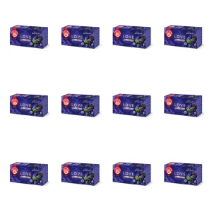Herbatka owocowa TEEKANNE WOF LOVE Blueberry Blackberry 20x2,25g X12