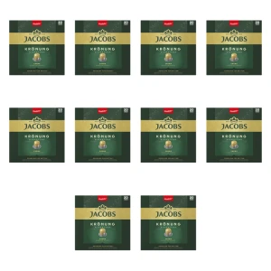 Jacobs Kronung Crema kawa mielona w kapsułkach 20 sztuk X10
