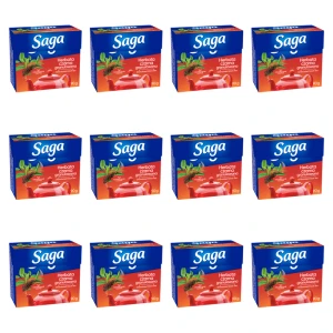 Saga Herbata Czarna Granulowana 90G X12