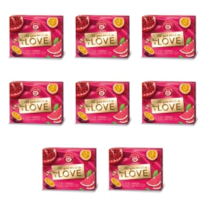 Kolekcja herbatek owocowych TEEKANNE Love Collection 3x10 67,5g X8