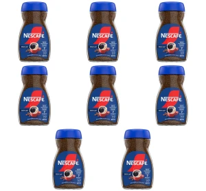 Nescafe Decaf Bezkofeinowa kawa rozpuszczalna 100g X8