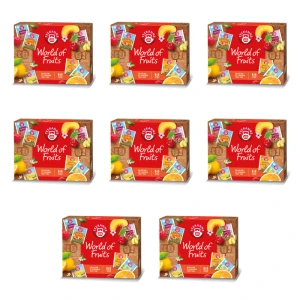Kolekcja herbatek owocowych World of Fruits 6 x 5 torebek 66,25g X8