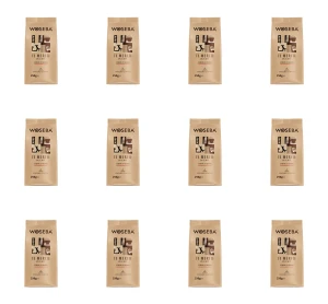 WOSEBA Ti Meriti Un Caffe Crema e Aroma Kawa palona mielona 250g X12