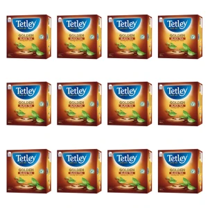 Herbata Tetley Golden Black 100 torebek x 2g X12