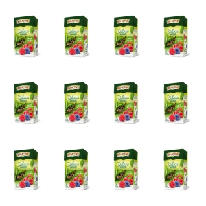 Big-Active Herbata zielona z owocem maliny 100G X12