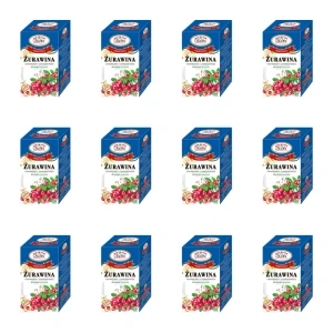 Malwa Herbata owocowa aromatyzowana żurawina 20x2g X12
