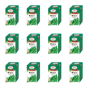 Malwa Herbata ziołowa mięta 20x2g X12