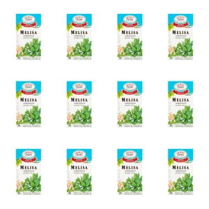 Malwa Herbata Melisa - Herbatka na Sen Stres Ekspresowa Ziołowa 20 Torebek X12
