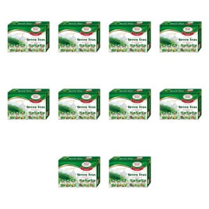 Malwa Green Teas Kolekcja 6 herbat zielonych 30 torebek (30x2g) 60g X10