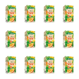 Herbapol herbatka ziołowa mięta z pomarańczą i mango 30g/20tb X12
