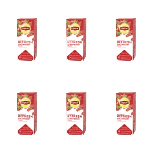 Lipton Classic Strawberry 25 kopert x 1.6g (truskawka) X6